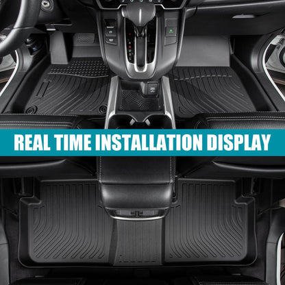 Floor Mats For 2021-2024 Rogue All Weather Anti-Slip Car Liners