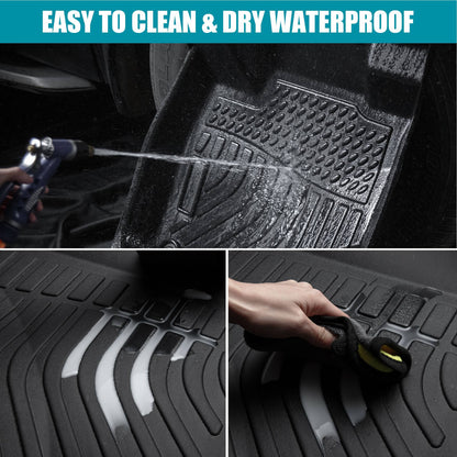 Floor Mats For 2021-2024 Rogue All Weather Anti-Slip Car Liners