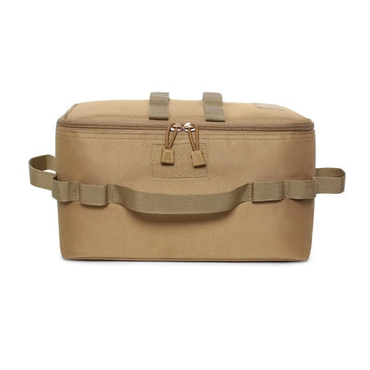 Outdoor Camping Gas Tank Storage Bag, Large Capacity Ground Nail Tool Bag, Gas Canister Picnic Cookware Utensils Kit Bag