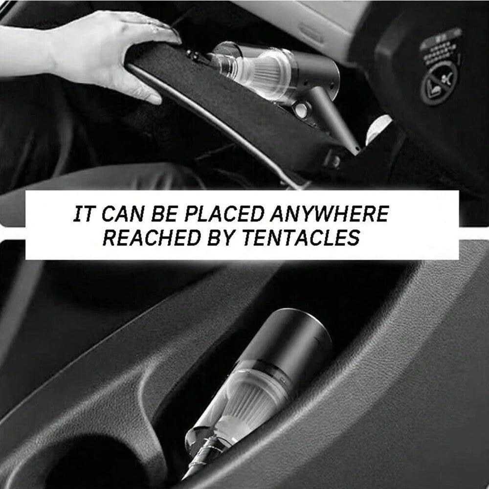 1pc Wireless Vacuum Cleaner Dual Use for Home and Car 120W