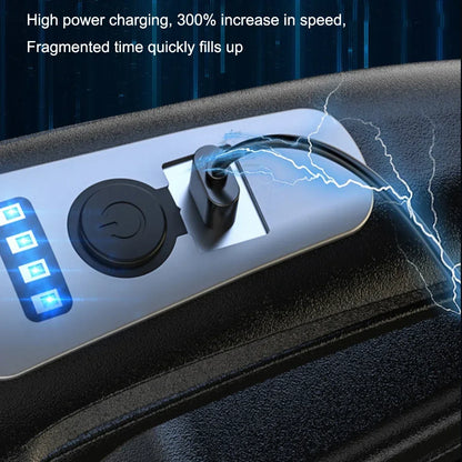 120W Vacuum Cleaner Portable Car Vacuum Cleaner USB Charging Handheld Cordless Powerful Suction for Auto/Home/Office/Pet Hair