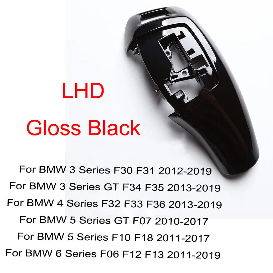 F30 F10 Gear Shift Knob Cover Automatic Car Gear Knob Gear Shift Cover for Bmw F30 F31 F32 F33 F34 F36 F07 F10 F11 F06 F12 F14