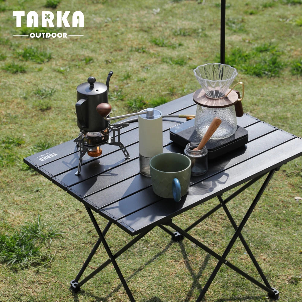 Takra Outdoor Camping Folding Table Party Picnic BBQ Portable Foldable Desk High Strength Ultralight Aluminium Portable Table