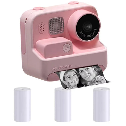 Digital camera HD1080p Polaroid photo printing high-definition DSLR dual mirror real-time high-definition printing for children'
