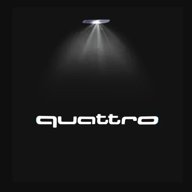 2/4Pcs Car Door Logo Light Led HD Projector Lamp For Audi A3 A4 B8 8P A6 C7 A5 Q5 B7 B6 B9 SLINE QUTTRO RS Q3 Q7 S3 S4 S5 S6 S8