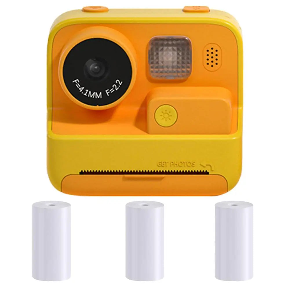 Digital camera HD1080p Polaroid photo printing high-definition DSLR dual mirror real-time high-definition printing for children'