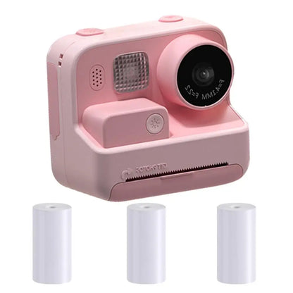 Digital camera HD1080p Polaroid photo printing high-definition DSLR dual mirror real-time high-definition printing for children'