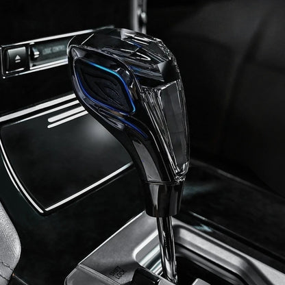 Crystal Multicolor LED Light Car Gear Shift Knob. Universal Modified Lever Handball