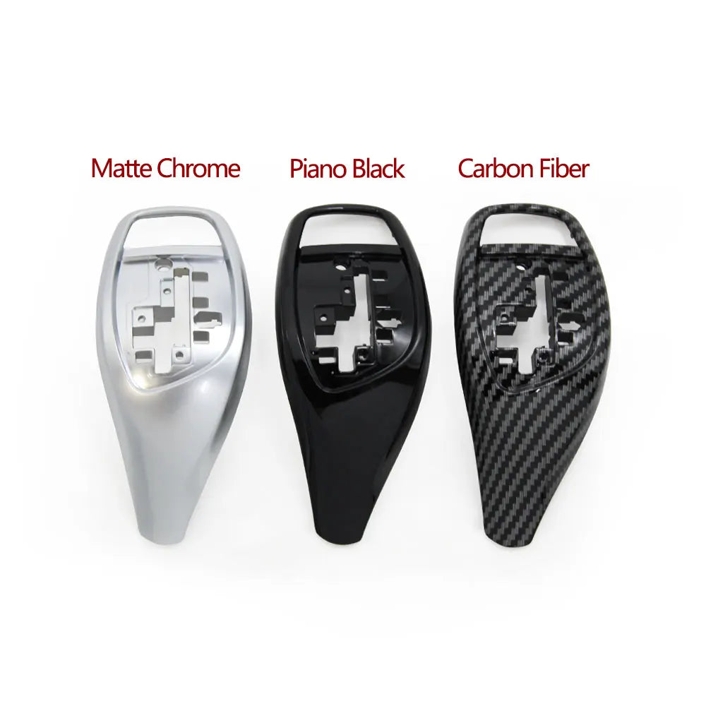 LHD RHD Car Interior Automatic Gear Shift Knob Selector Lever Cover For BMW X5 X6 F15 F16 2014-2018 61319346827 61319346823