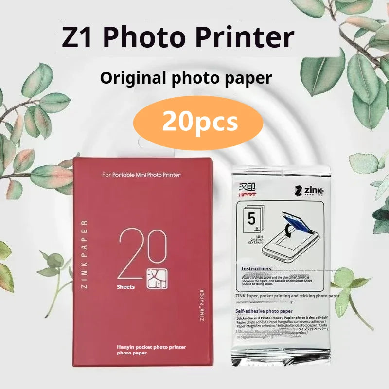 Z1  Polaroid cameras can use specialized photo paper and ribbon for color printing, with integrated sublimation function 48MP