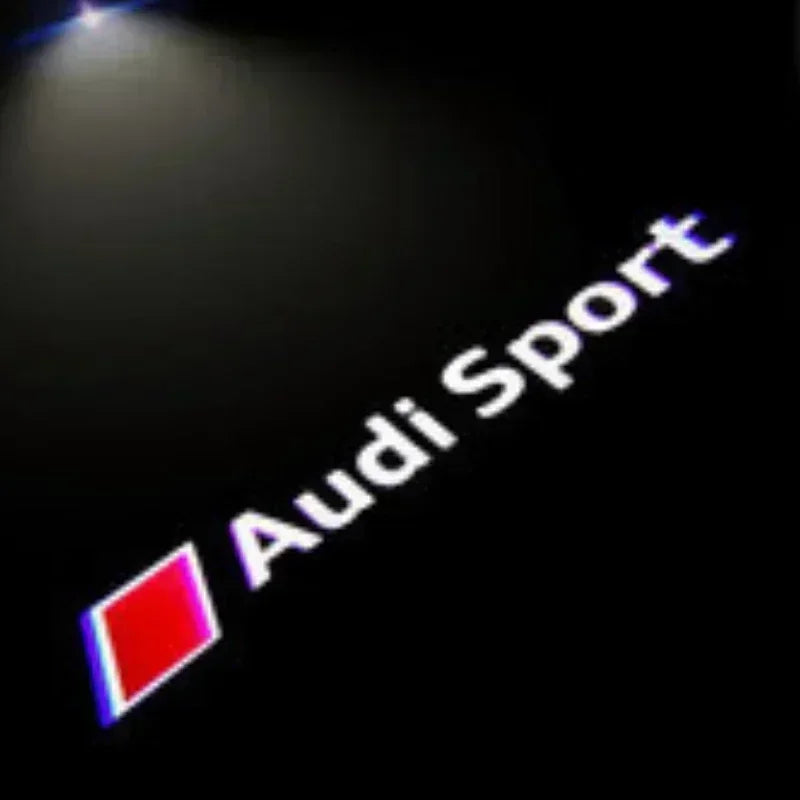 2/4Pcs Car Door Logo Light Led HD Projector Lamp For Audi A3 A4 B8 8P A6 C7 A5 Q5 B7 B6 B9 SLINE QUTTRO RS Q3 Q7 S3 S4 S5 S6 S8