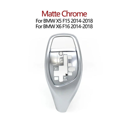 LHD RHD Car Interior Automatic Gear Shift Knob Selector Lever Cover For BMW X5 X6 F15 F16 2014-2018 61319346827 61319346823