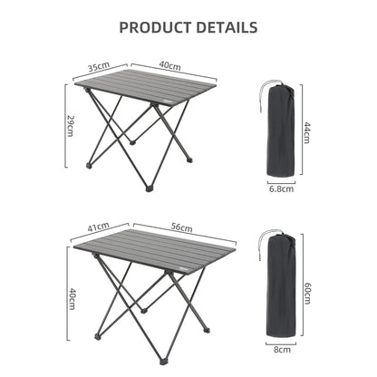 Takra Outdoor Camping Folding Table Party Picnic BBQ Portable Foldable Desk High Strength Ultralight Aluminium Portable Table