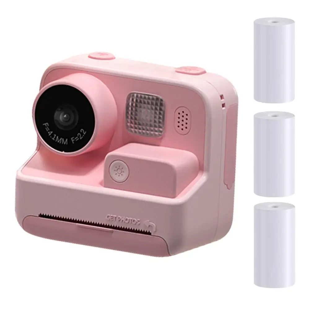 Digital camera HD1080p Polaroid photo printing high-definition DSLR dual mirror real-time high-definition printing for children'