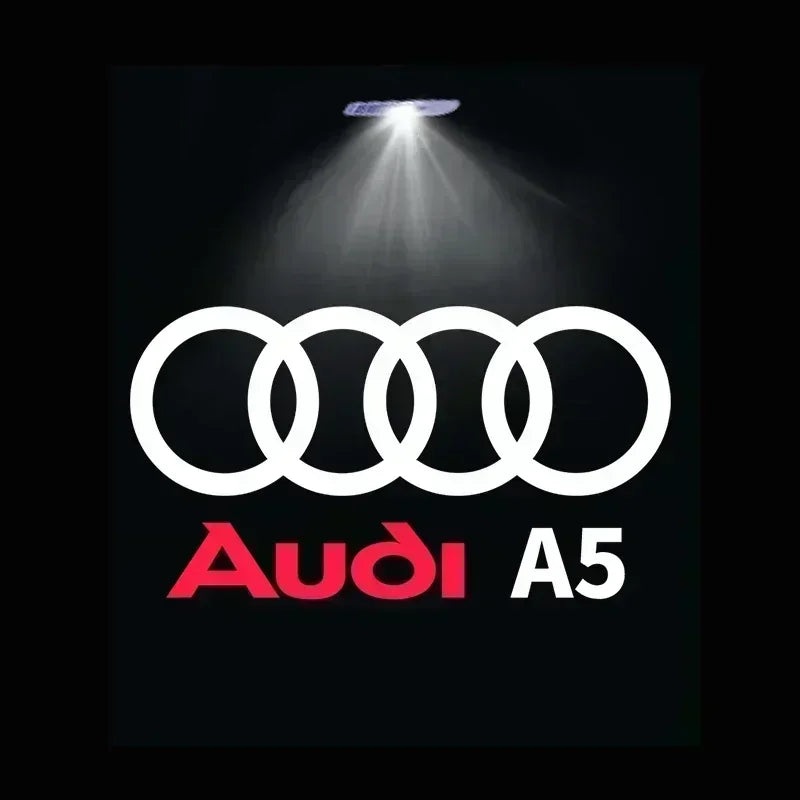 2/4Pcs Car Door Logo Light Led HD Projector Lamp For Audi A3 A4 B8 8P A6 C7 A5 Q5 B7 B6 B9 SLINE QUTTRO RS Q3 Q7 S3 S4 S5 S6 S8