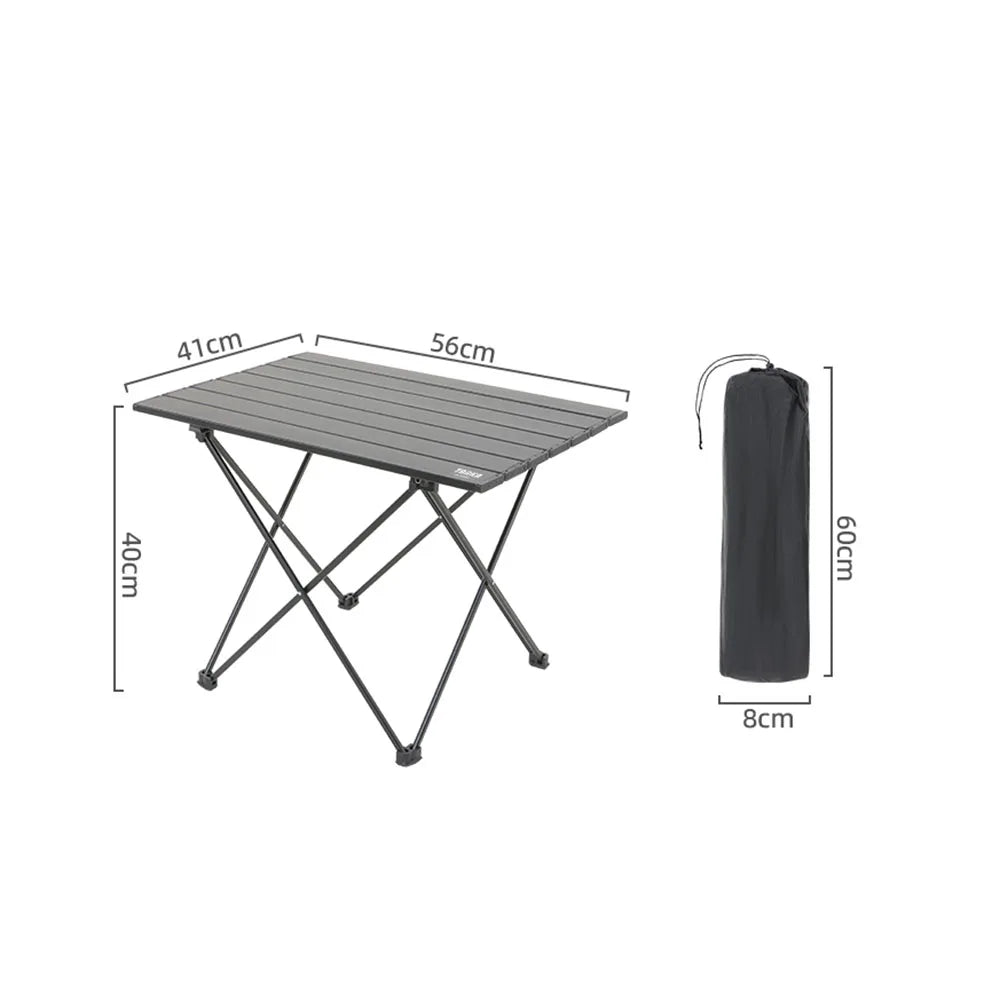 Takra Outdoor Camping Folding Table Party Picnic BBQ Portable Foldable Desk High Strength Ultralight Aluminium Portable Table