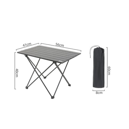 Takra Outdoor Camping Folding Table Party Picnic BBQ Portable Foldable Desk High Strength Ultralight Aluminium Portable Table
