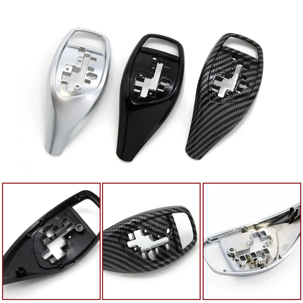 LHD RHD Car Interior Automatic Gear Shift Knob Selector Lever Cover For BMW X5 X6 F15 F16 2014-2018 61319346827 61319346823