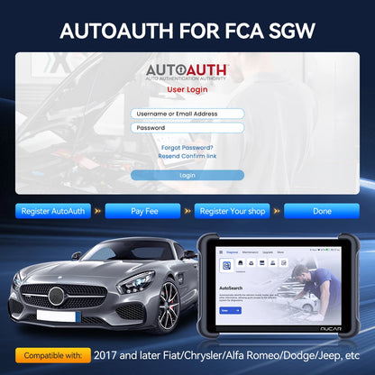 MUCAR 892BT Free AI CANFD DoIP Car Diagnostic Tools All System Auto Scan Tool ECU Coding Bi-Directional OBD2 Scanner 35 Resets