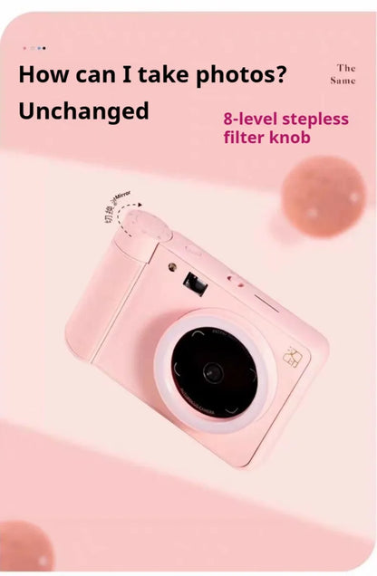 Z1  Polaroid cameras can use specialized photo paper and ribbon for color printing, with integrated sublimation function 48MP