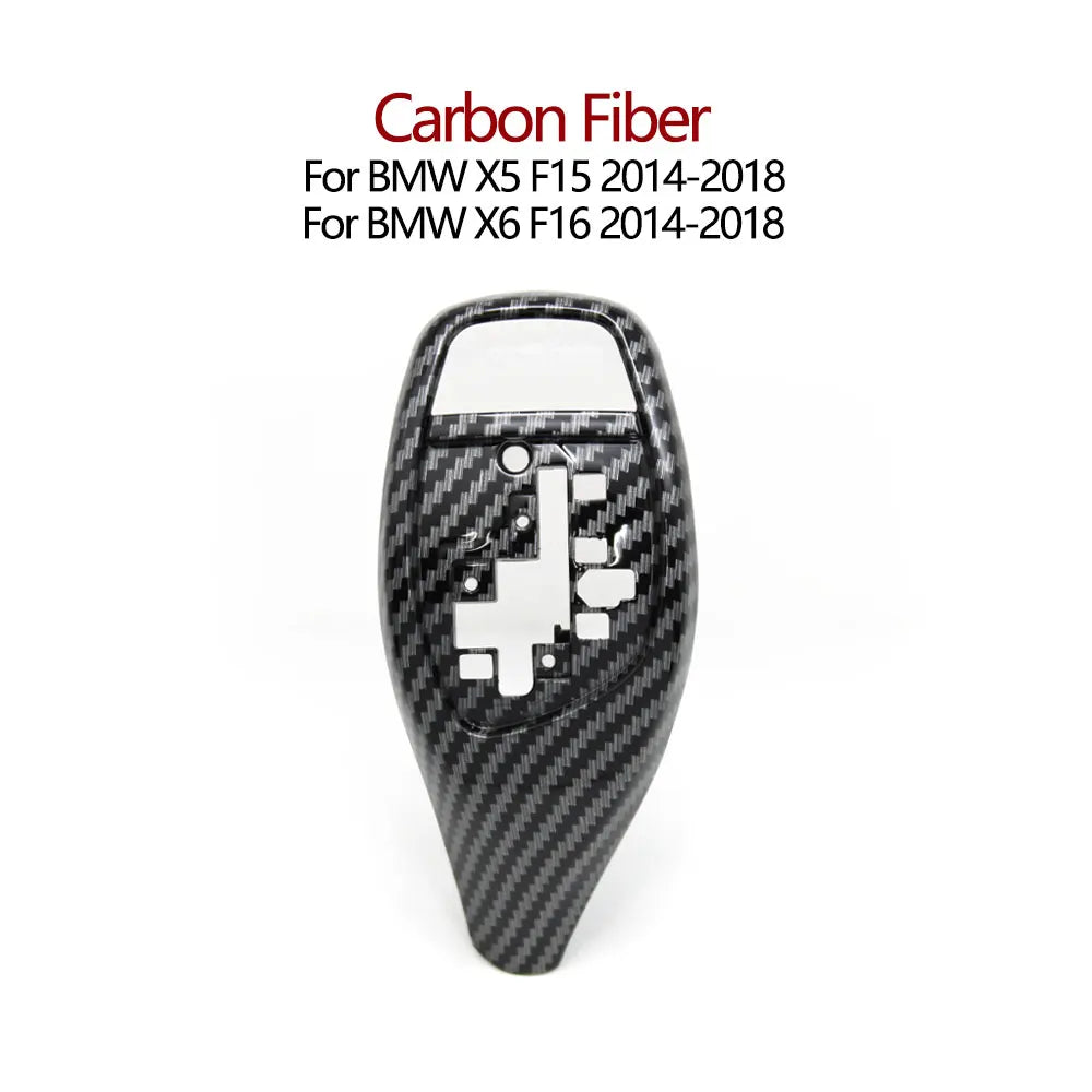LHD RHD Car Interior Automatic Gear Shift Knob Selector Lever Cover For BMW X5 X6 F15 F16 2014-2018 61319346827 61319346823