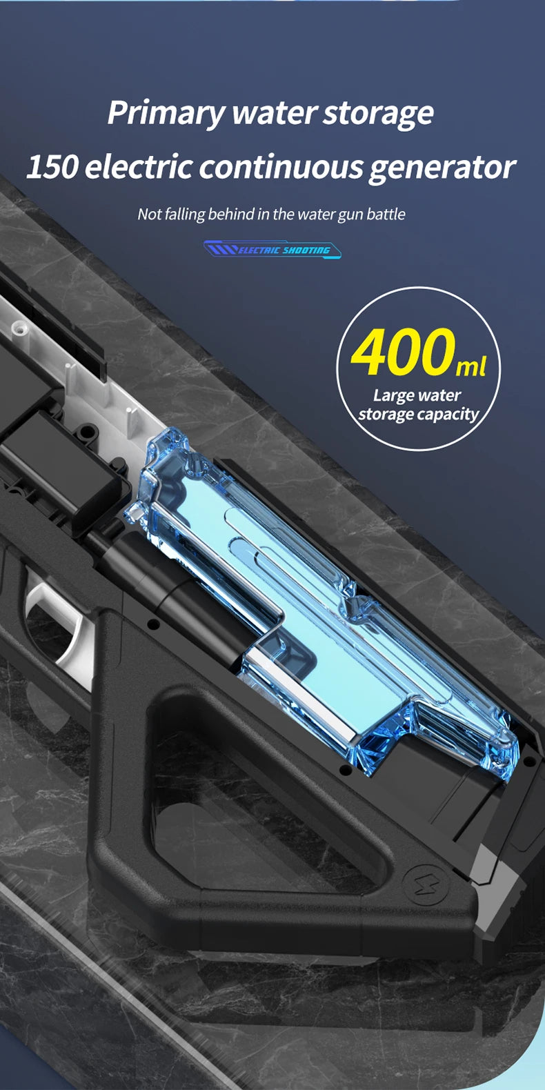 Automatically Water High Pressure Electric Water Gun Toys for Kids.