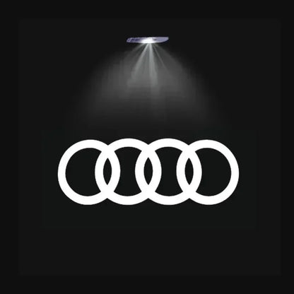 2/4Pcs Car Door Logo Light Led HD Projector Lamp For Audi A3 A4 B8 8P A6 C7 A5 Q5 B7 B6 B9 SLINE QUTTRO RS Q3 Q7 S3 S4 S5 S6 S8