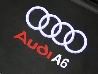 2/4Pcs Car Door Logo Light Led HD Projector Lamp For Audi A3 A4 B8 8P A6 C7 A5 Q5 B7 B6 B9 SLINE QUTTRO RS Q3 Q7 S3 S4 S5 S6 S8