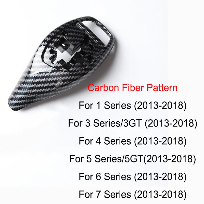 F30 F10 Gear Shift Knob Cover Automatic Car Gear Knob Gear Shift Cover for Bmw F30 F31 F32 F33 F34 F36 F07 F10 F11 F06 F12 F14