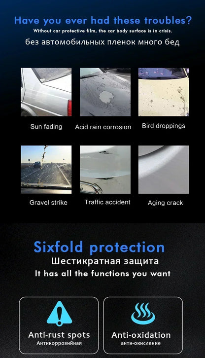 Car Headlight Tint Vinyl Warp Smoke Black Taillight Waterproof Car Stickers Headlight Taillight Fog Light Tailing Lamp Stickers