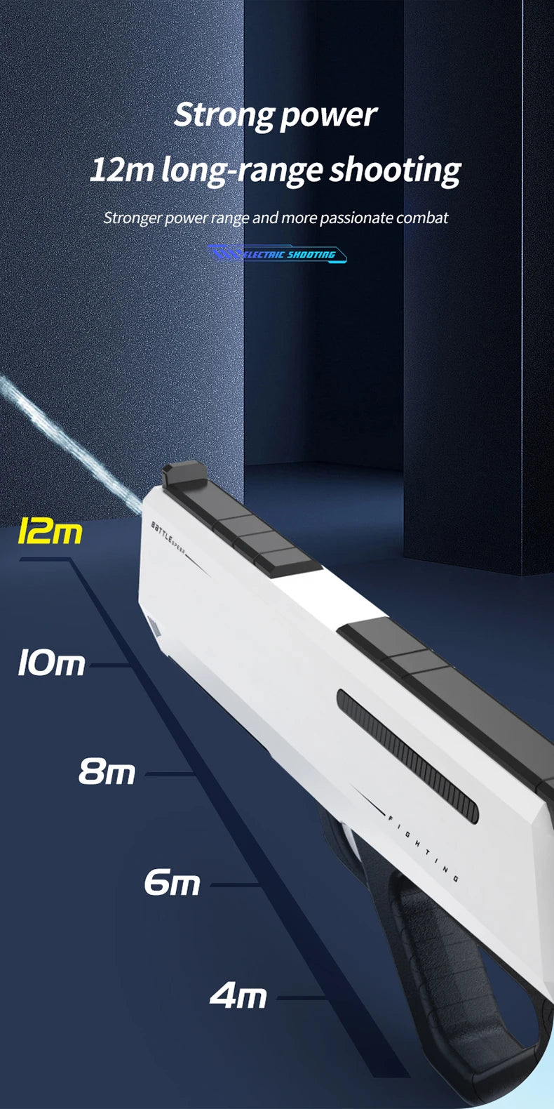 Automatically Water High Pressure Electric Water Gun Toys for Kids.