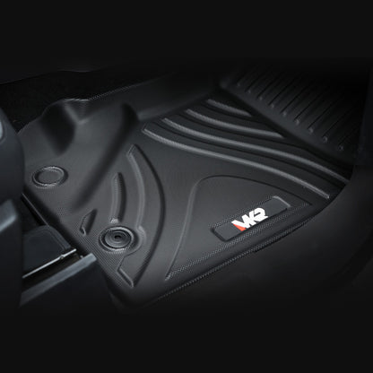 Car Floor Mats For 2021-2023 Ford Bronco 4 Doors 3D TPE All-Weather Floor Mats, Full Set Interior Car Accessories- Not Fit 2 Doors Version