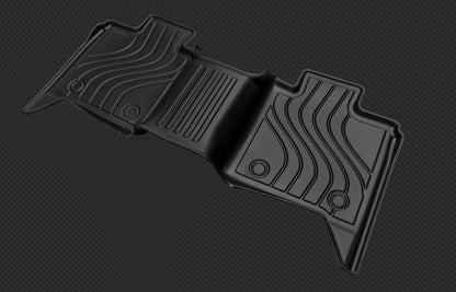 All-Weather TPE Front And Rear Row Floor Liners Floor Mats Fit For Toyota Tundra CrewMax Cab 2022-2025, Custom Fit Tundra Car Mats