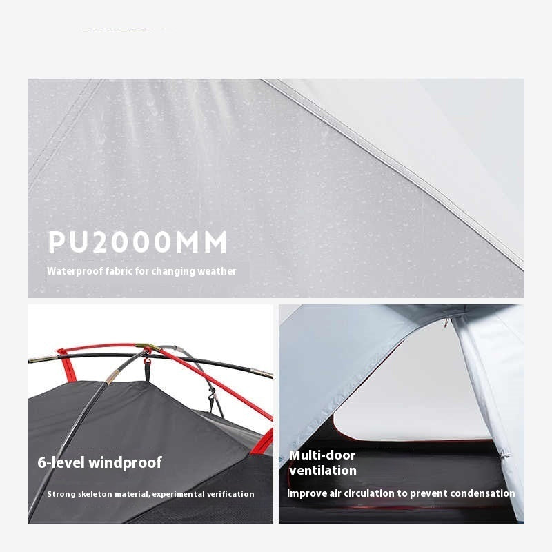 Outdoor Camping Thickened Rain-proof Camping Tent